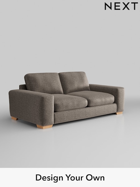Plush Chenille/Mink Brown Houghton Deep Relaxed Sit (C31502) | £1,425