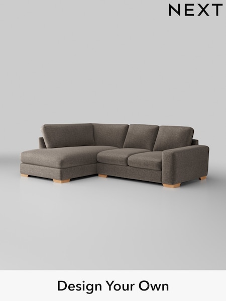 Plush Chenille/Mink Brown Houghton Deep Relaxed Sit (C31502) | £2,150
