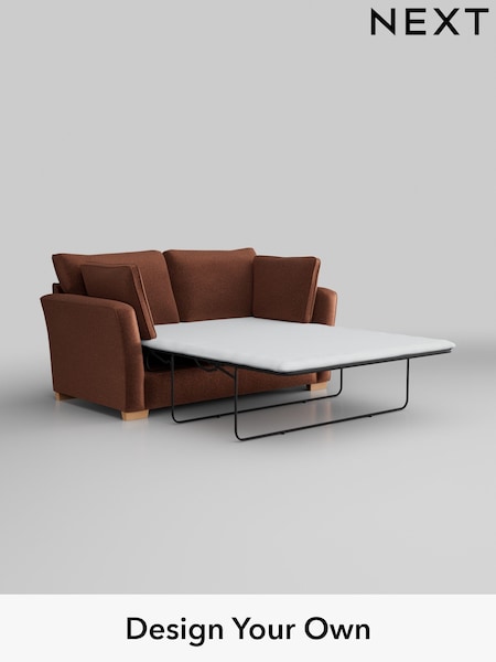 Plush Chenille/Dark Rust Brown Heath Highback (C31553) | £1,399