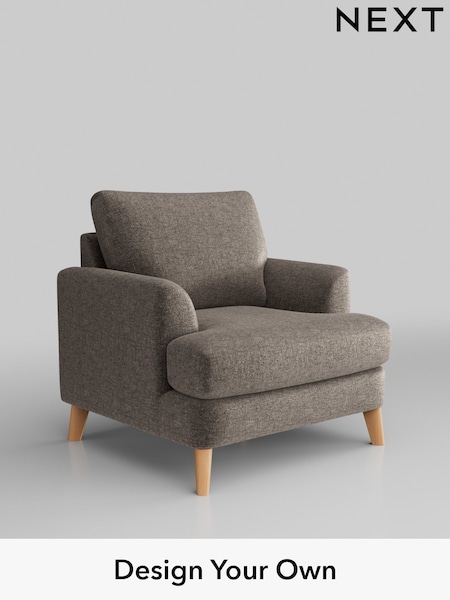 Plush Chenille/Mink Brown Parker (C31696) | £875