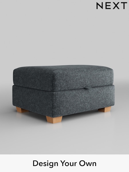 Plush Chenille/Slate Blue Heath Highback (C32133) | £475