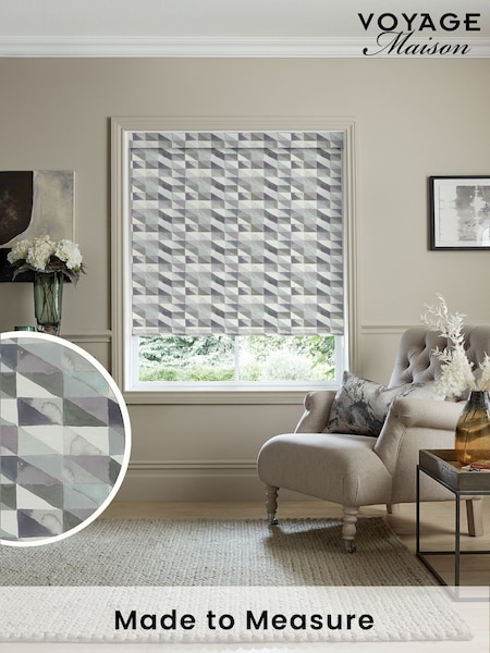 Voyage Amethyst Purple Kerlaz Made to Measure Roller Blind (C32248) | £73