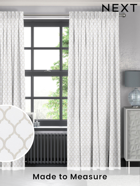 Grey Haines Made To Measure Curtains (C32291) | £100