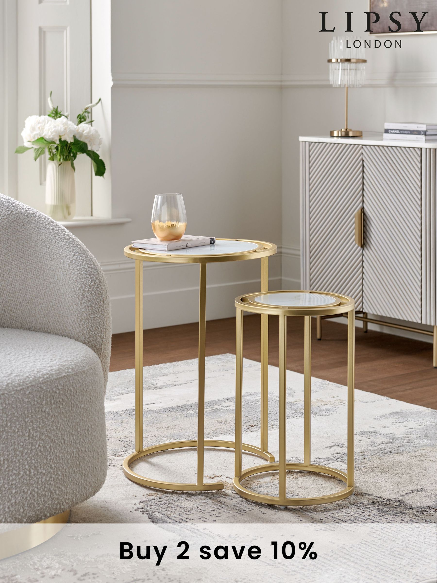 Gold Side Coffee Tables Next Official Site