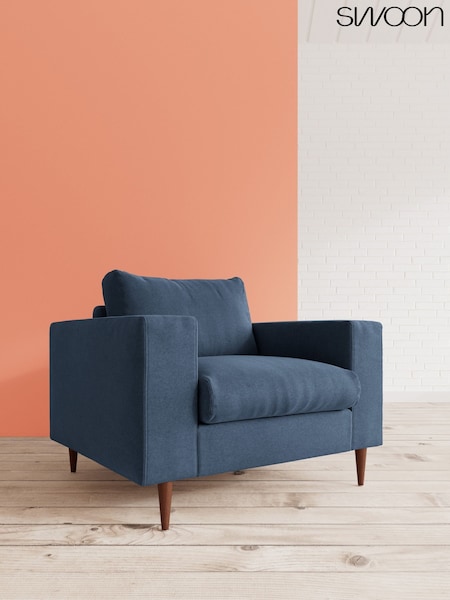 Smart Wool/Indigo Evesham By Swoon (C32863) | £929