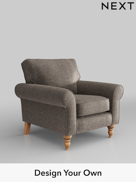 Plush Chenille/Mink Brown Mallory (C33072) | £625