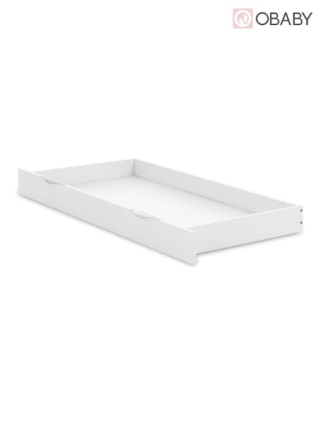 Obaby White Nika 140 x 70cm Under Drawer (C34026) | £65