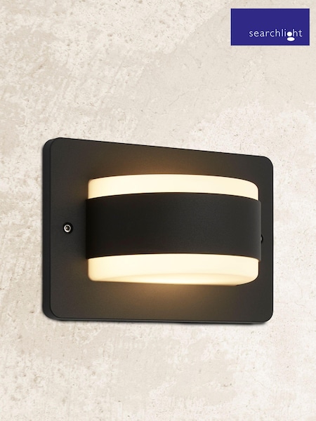 Searchlight Grey Sash Up and Down Outdoor Wall Light (C34682) | £20