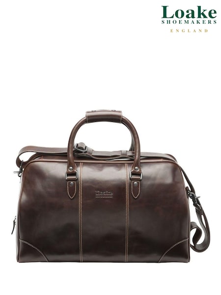 Loake Burghley Overnight Brown Bag (C36243) | £240