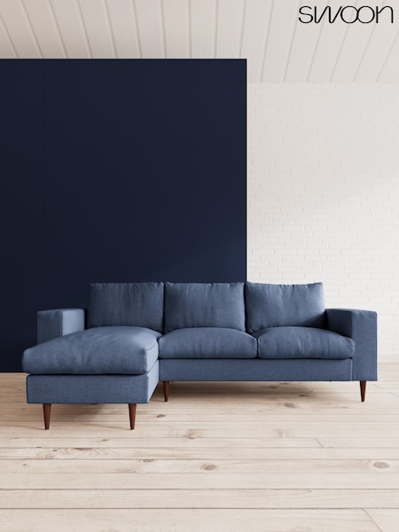 House Weave/Navy Evesham By Swoon (C36613) | £2,049