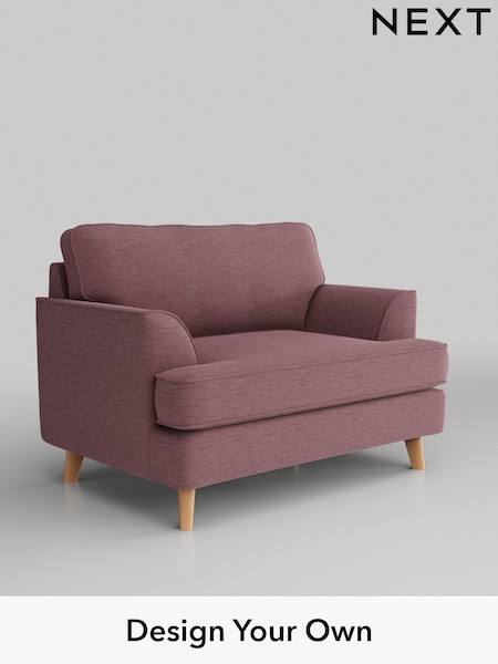 Fine Chenille Easy Clean/Mid Mulberry Purple Peyton (C37223) | £725