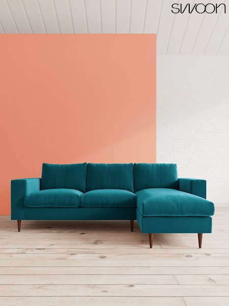 Easy Velvet/Kingfisher Evesham By Swoon (C37249) | £2,089