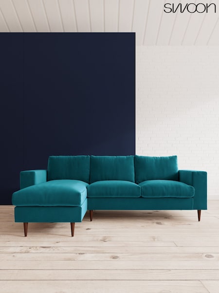 Easy Velvet/Kingfisher Evesham By Swoon (C37249) | £2,089
