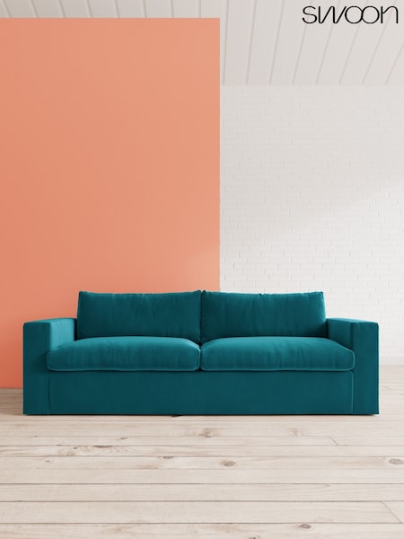 Easy Velvet/Kingfisher Evesham By Swoon (C37249) | £2,589