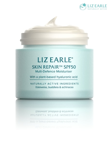 Liz Earle Skin Repair Spf50 Multi-defence Day Cream 50ml 1.6 Fl. Oz