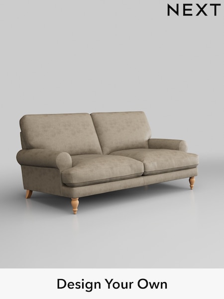 Monza Faux Leather Easy Clean/Mink Brown Erin Deep Relaxed Sit (C38169) | £1,275
