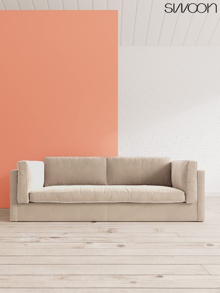 Easy Velvet/Taupe Munich By Swoon (C38404) | £2,769