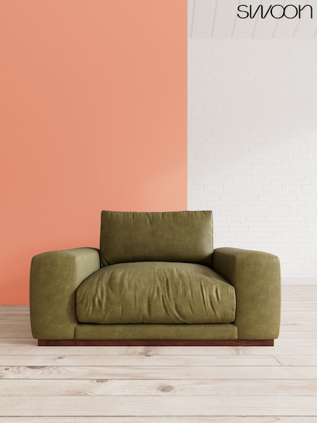 Smart Leather/Green Denver By Swoon (C40281) | £1,569