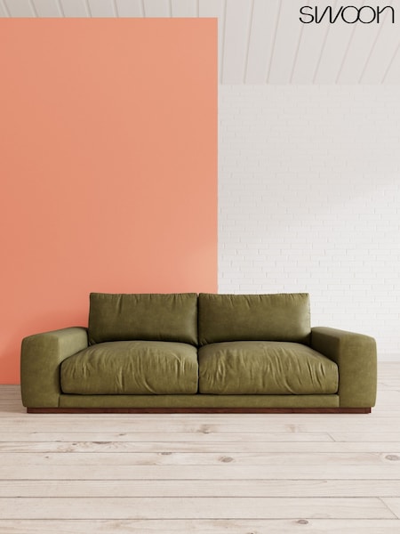 Smart Leather/Green Denver By Swoon (C40281) | £2,279