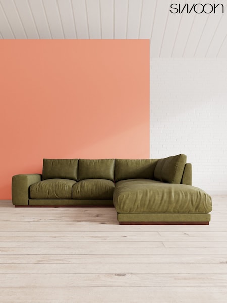Smart Leather/Green Denver By Swoon (C40281) | £4,149