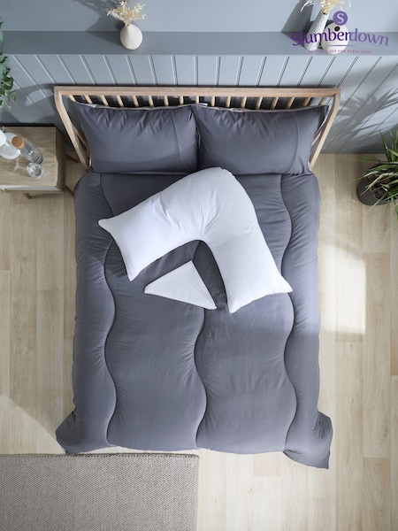 Slumberdown V Shaped White Pillow (C40673) | £19