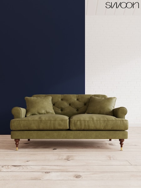 Smart Leather/Green Sidbury By Swoon (C41798) | £1,779