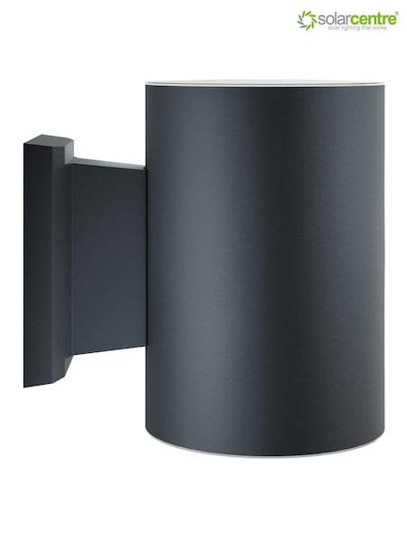 SolarCentre Black Grantham Up and Down Solar Wall Light (C41972) | £30