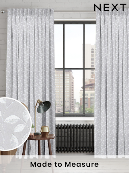 Grey Mallix Made To Measure Curtains (C42944) | £100