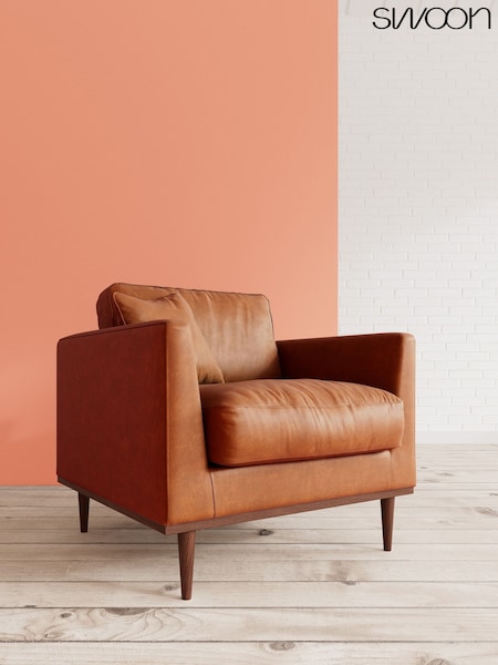 Smart Leather/Tan Norfolk By Swoon (C42953) | £1,249