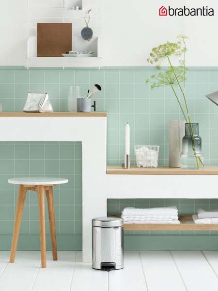 Brabantia Silver NewIcon 3L Pedal Bin (C42960) | £26