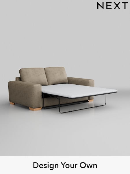 Monza Faux Leather Easy Clean/Mink Brown Houghton Deep Relaxed Sit (C43066) | £1,525