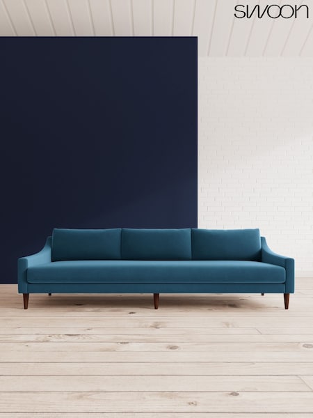 Easy Velvet/Petrol Blue Turin By Swoon (C43192) | £1,899