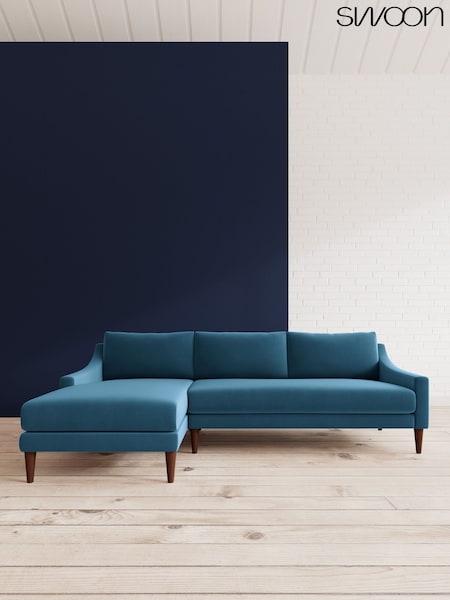 Easy Velvet/Petrol Blue Turin By Swoon (C43192) | £2,479