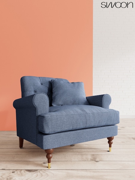 House Weave/Navy Sidbury By Swoon (C43621) | £1,179