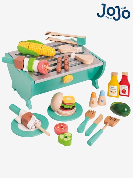 JoJo Maman Bébé Grill & Serve BBQ Play Set (C44815) | £40