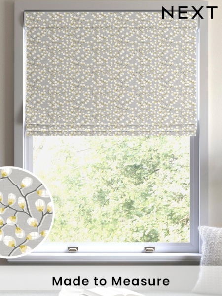 Yellow Mimosa Walsh Made To Measure Roman 100% Cotton Blinds (C45940) | £52