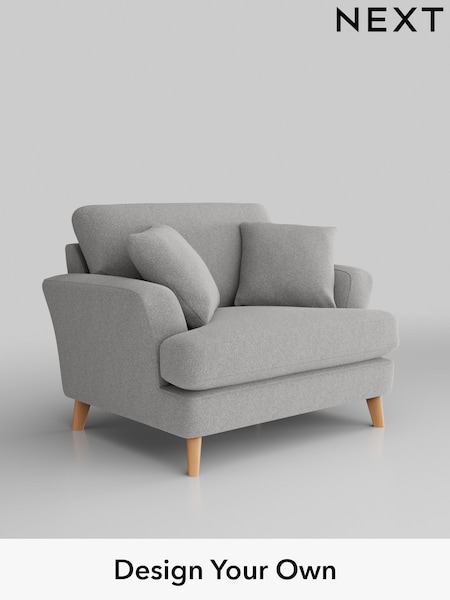 Tweedy Chenille/Silver Grey Conway Relaxed Sit (C46552) | £875
