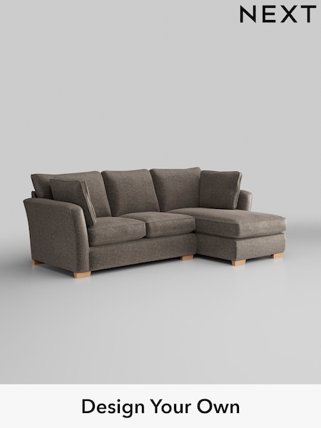 Plush Chenille/Mink Brown Heath Highback (C46934) | £1,899