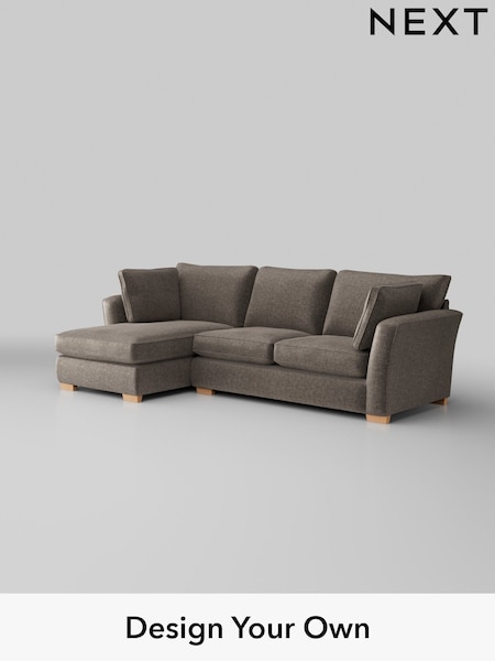 Plush Chenille/Mink Brown Heath Highback (C46934) | £2,099