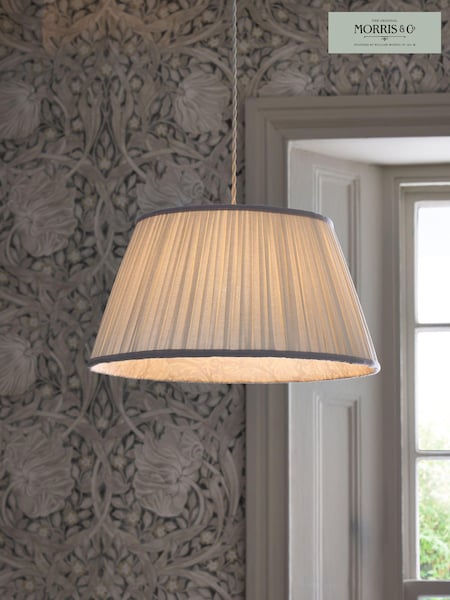 Morris & Co Cream Bachelors Button Pleated Shade (C47917) | £70