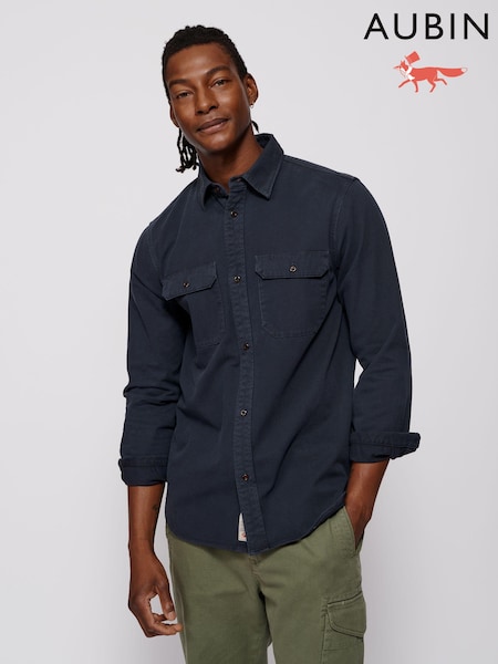 Aubin Normanby Cotton Twill Shirt (C48172) | £89