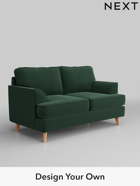 Plush Velvet Easy Clean/Bottle Green Peyton (C49295) | £875