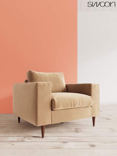 Easy Velvet/Biscuit Evesham By Swoon (C49409) | £899