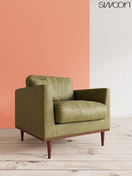 Smart Leather/Green Norfolk By Swoon (C49506) | £1,249