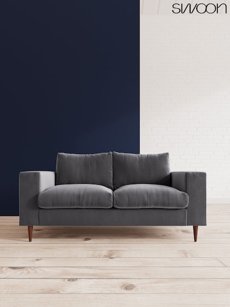 Easy Velvet/Granite Evesham By Swoon (C49966) | £1,389