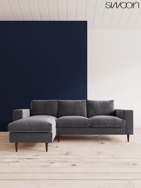 Easy Velvet/Granite Evesham By Swoon (C49966) | £2,089