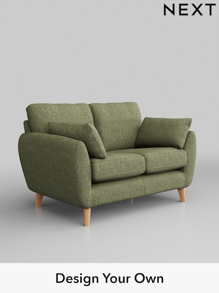 Chunky Boucle Easy Clean/Mid Green Wilson (C51081) | £799