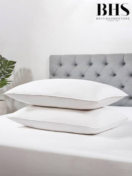 BHS Duck Feather Rich Pair of Pillows (C51552) | £30