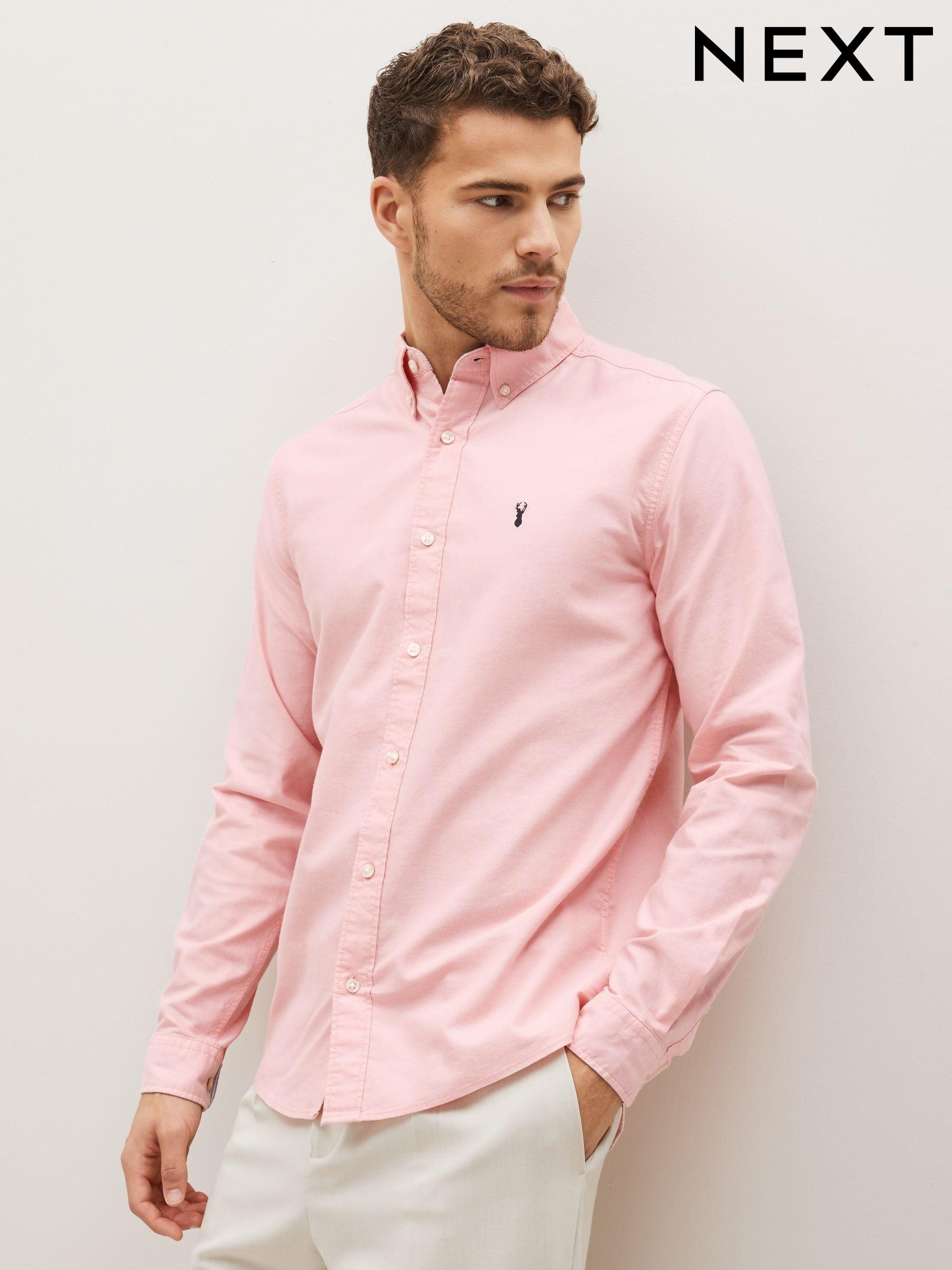 Oxford shirt pink store