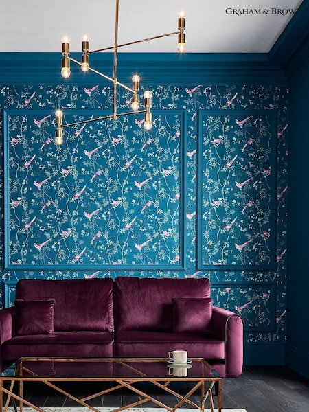Graham & Brown Green Tori 10M Wallpaper (C52360) | £85